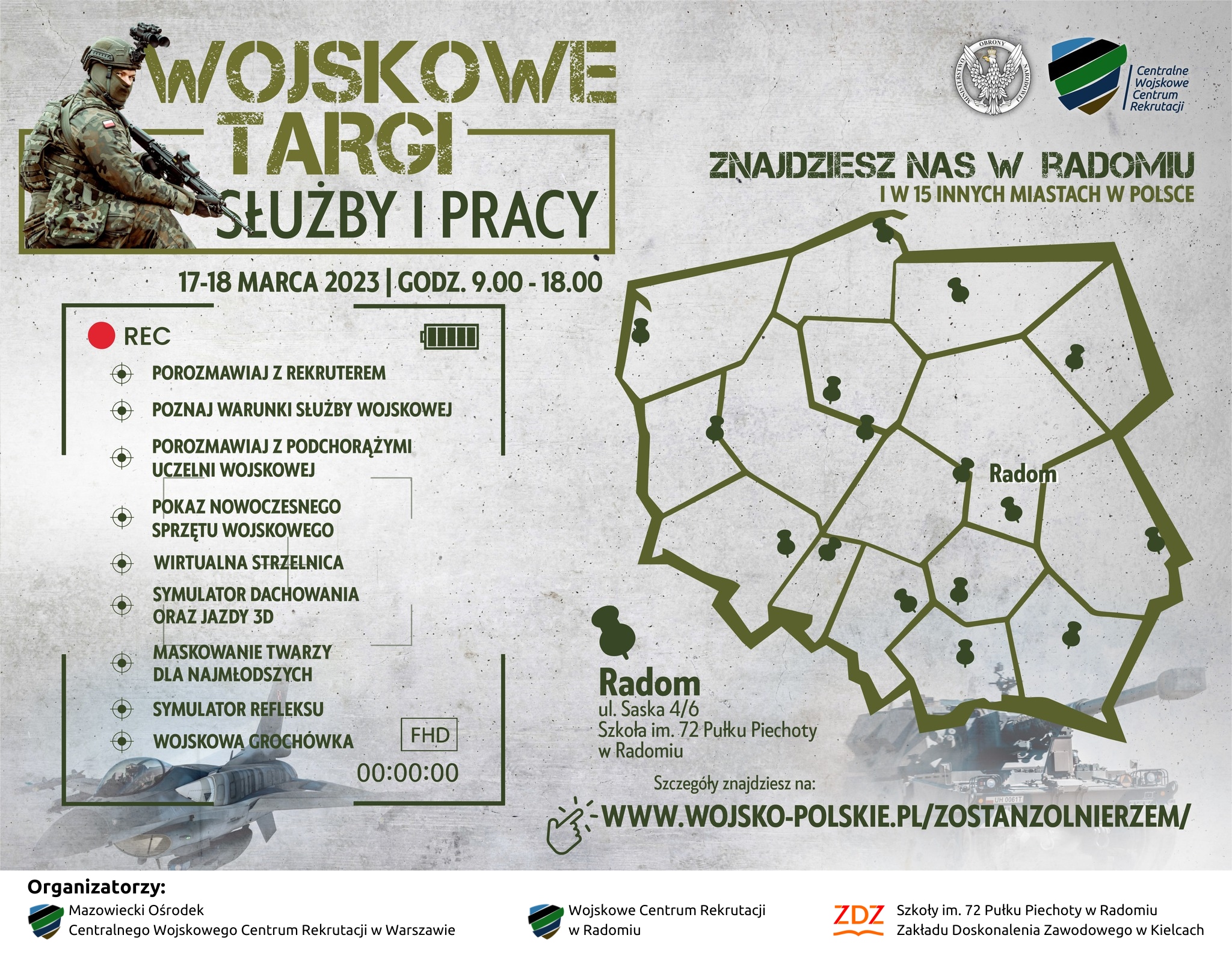 WOJSKOWE TARGI SŁUŻBY I PRACY W RADOMIU