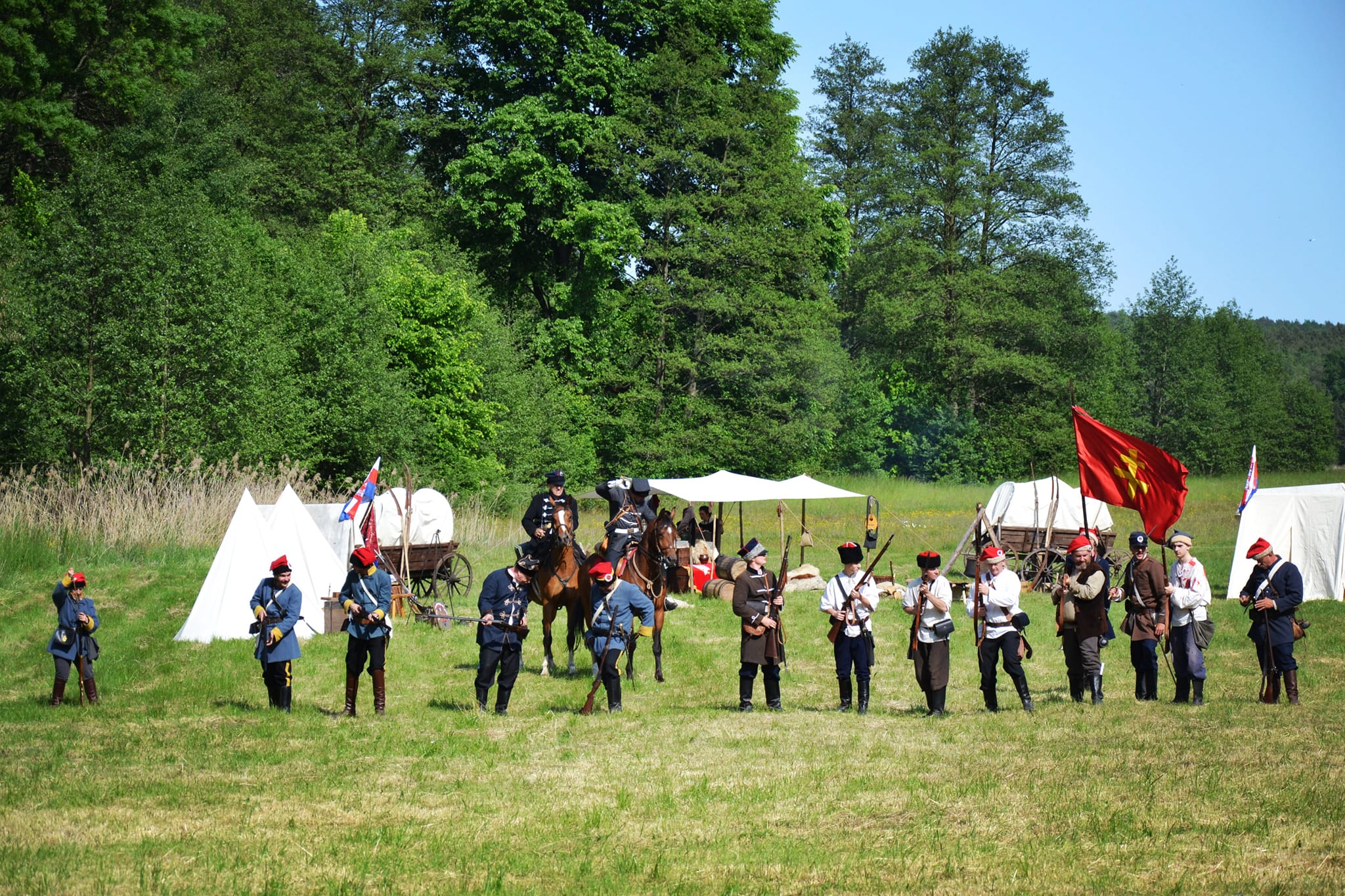 Dwudniowe obchody Dnia Pamięci Bohaterów Bitwy pod Radzanowem z 26 - 27 maja 1863 roku.