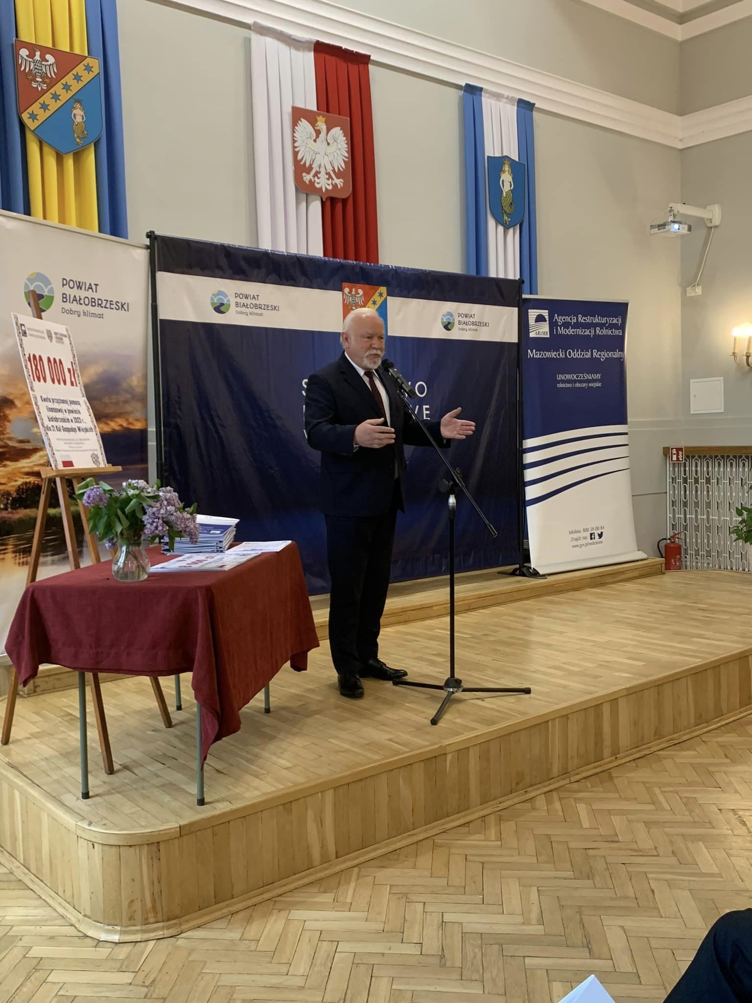 Koła Gospodyń Wiejskich z terenu Powiat Białobrzeski ze wsparciem finansowym na działalność statutową w 2023 roku.