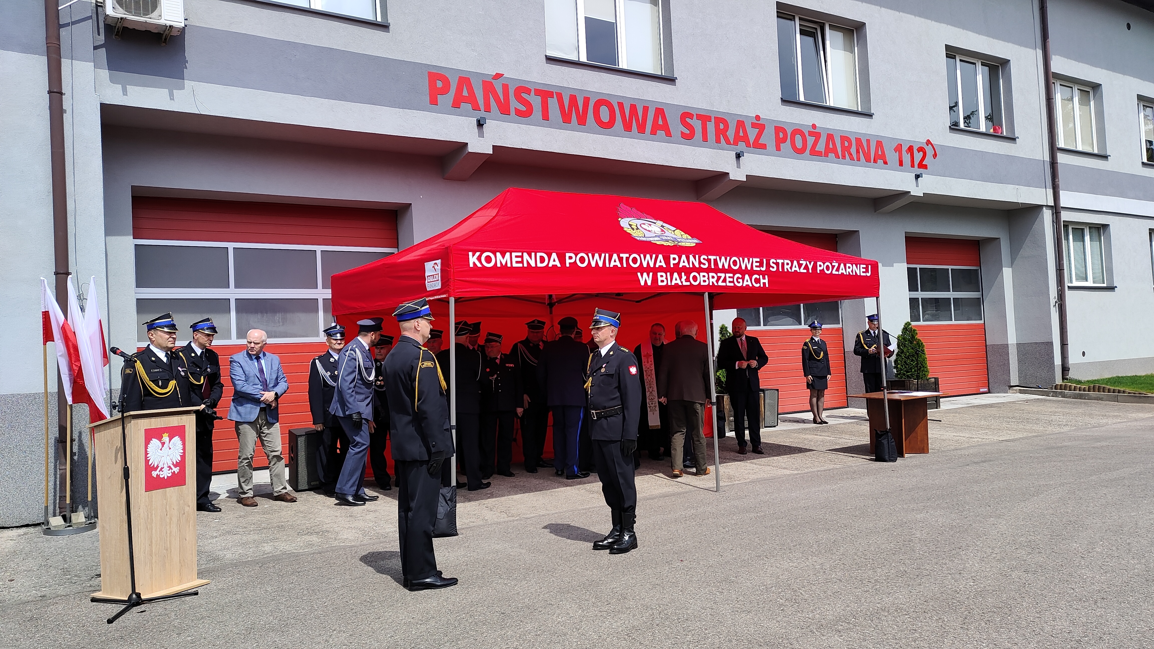 Uroczyste Obchody z okazji Dnia Strażaka w Białobrzegach