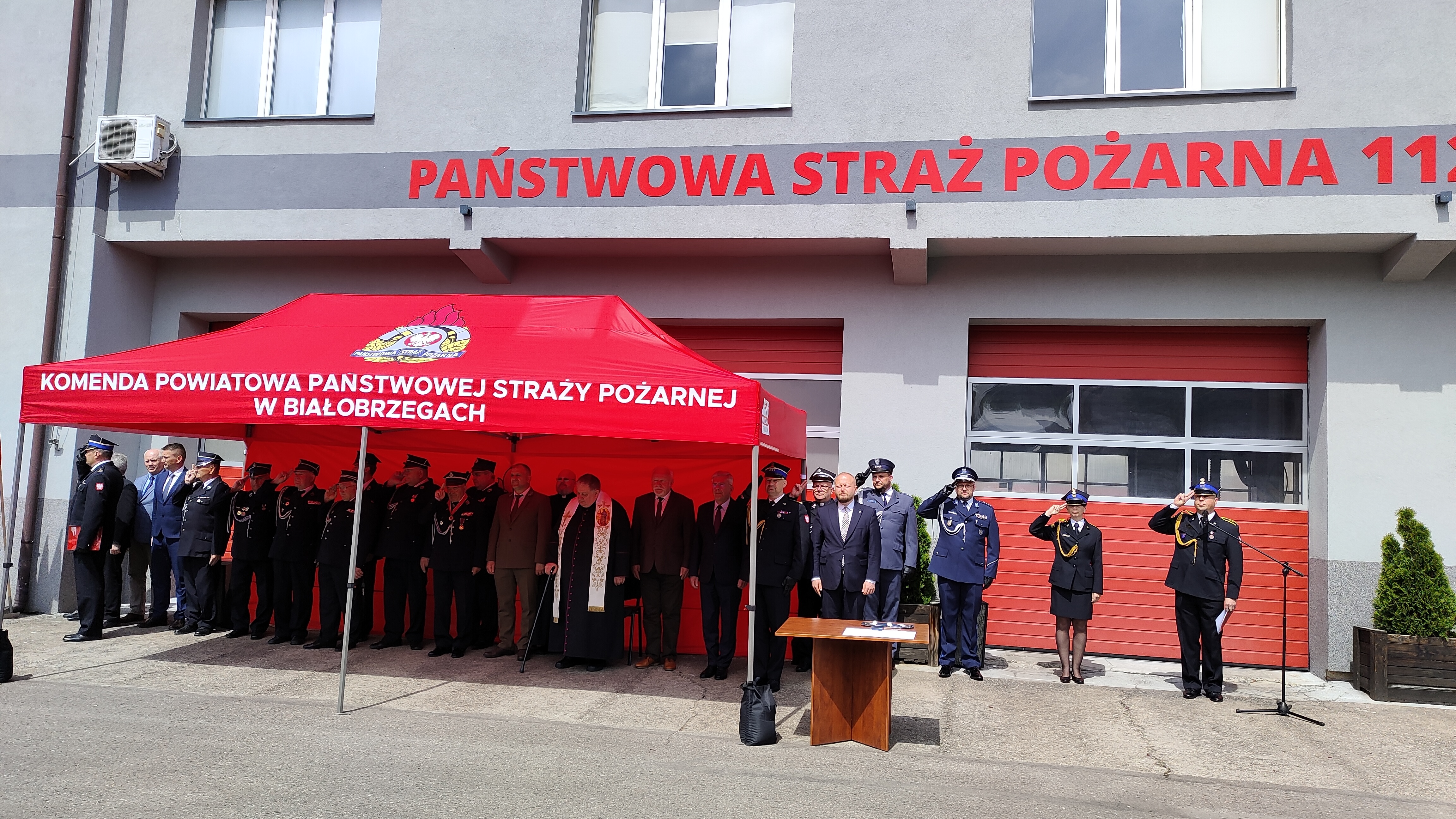 Uroczyste Obchody z okazji Dnia Strażaka w Białobrzegach