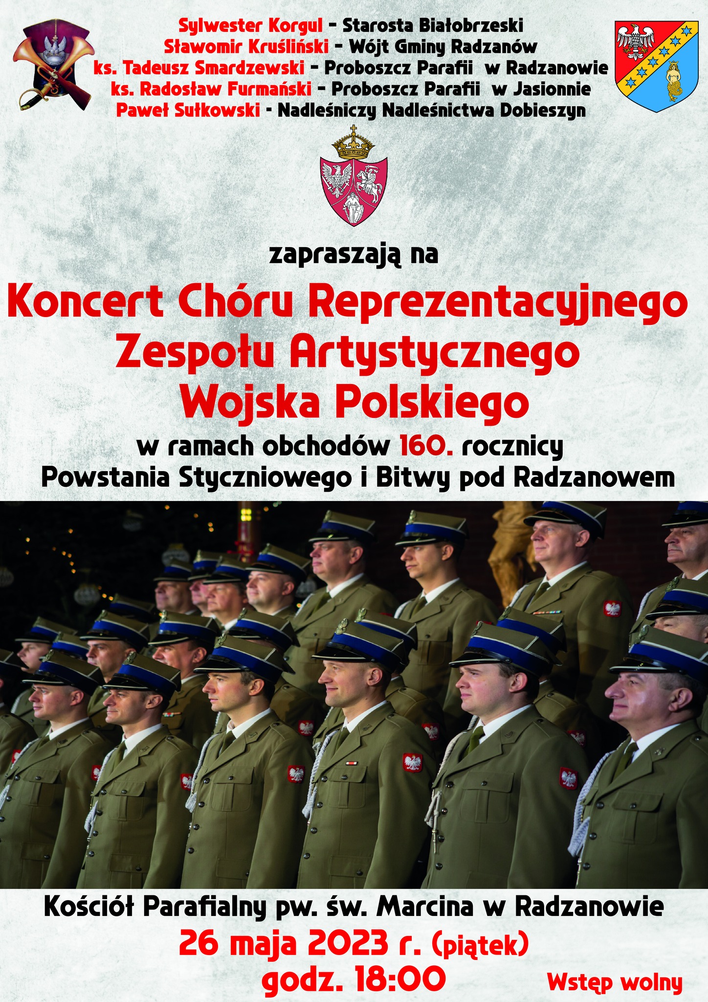 Dzień Pamięci Bohaterów Bitwy pod Radzanowem z 26 - 27 maja 1863 roku.