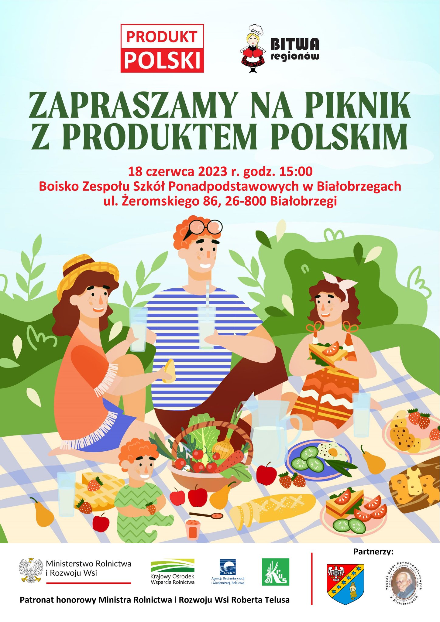 PIKNIK RODZINNY z Produktem Polskim wraz z Powiatowym Dniem Dziecka