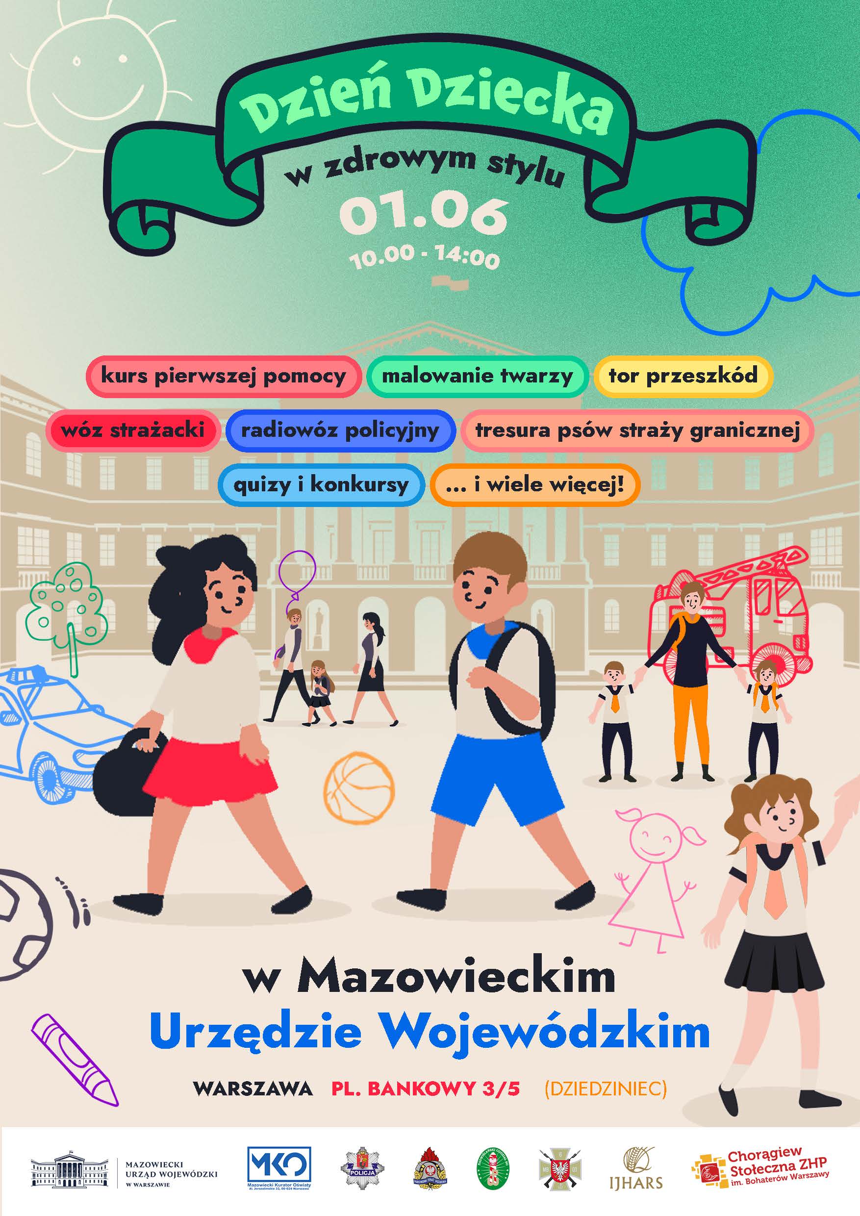 Dzień Dziecka z Mazowieckim Urzędem Wojewódzkim