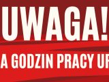 zmiana godzin pracy