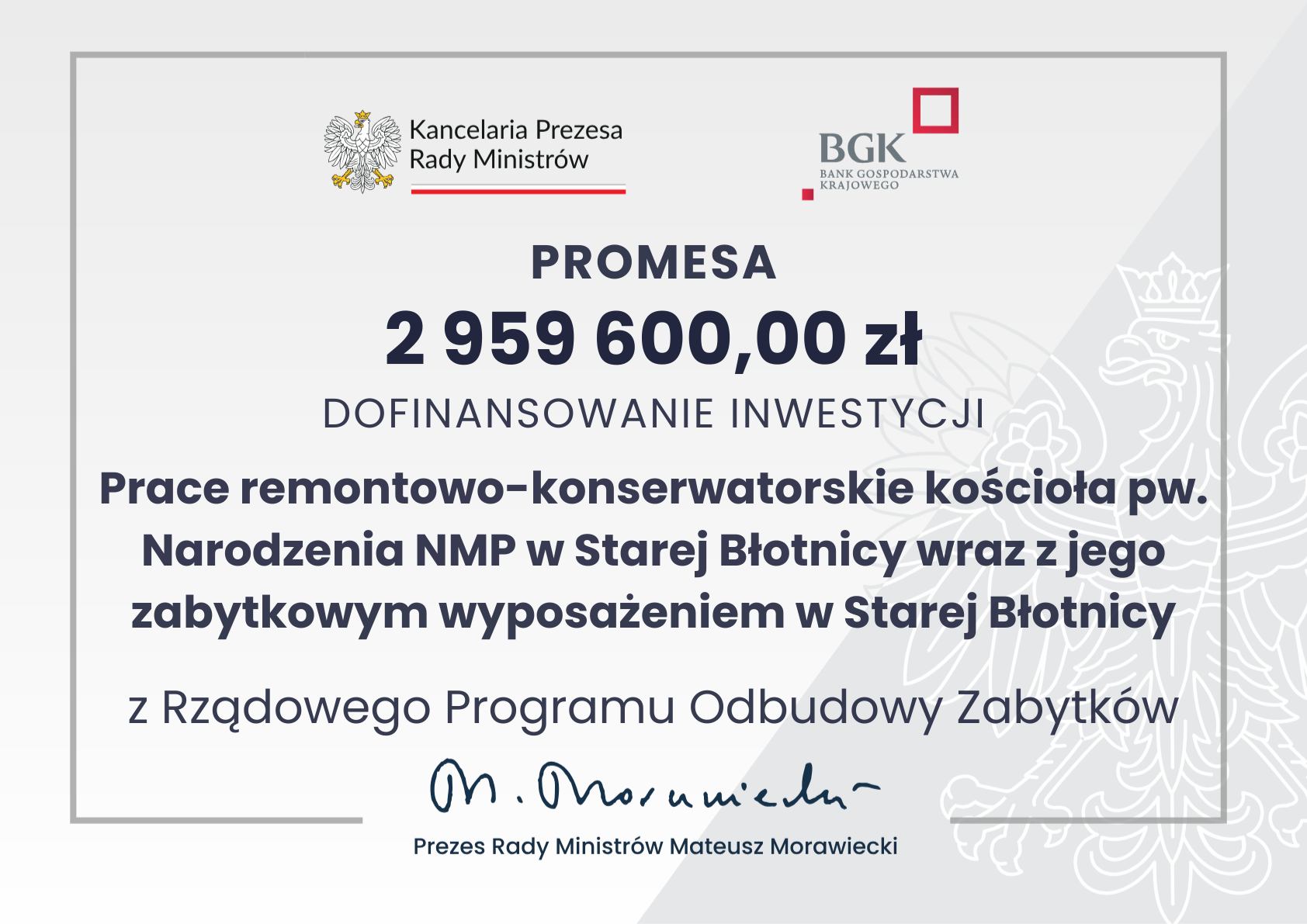 W ramach Rządowego Programu Odbudowy Zabytków na terenie Powiat Białobrzeski zostaną zmodernizowane liczne obiekty architektoniczne.