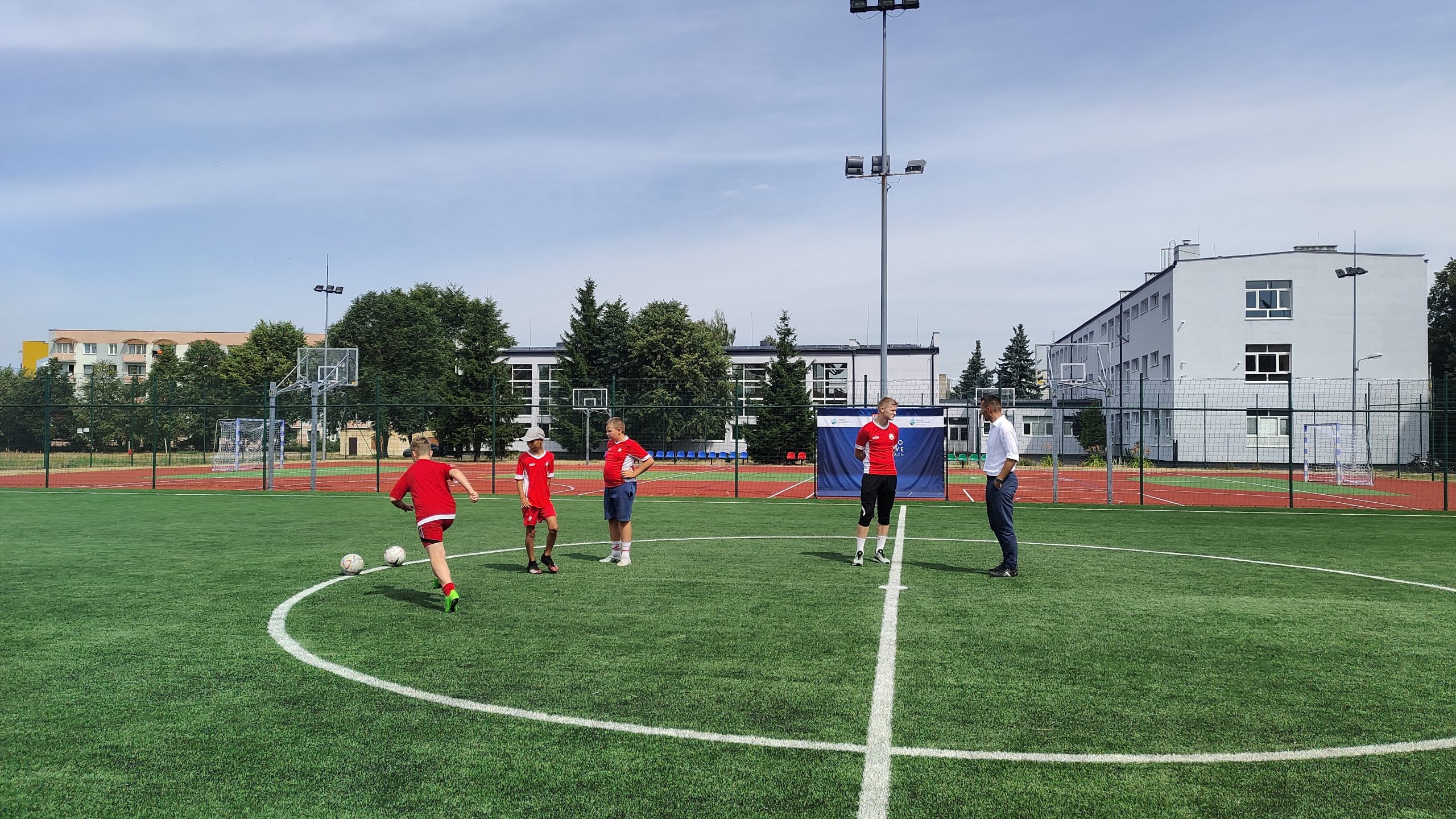 Spotkanie z Mateuszem Wieteską reprezentantem Polski w piłce nożnej