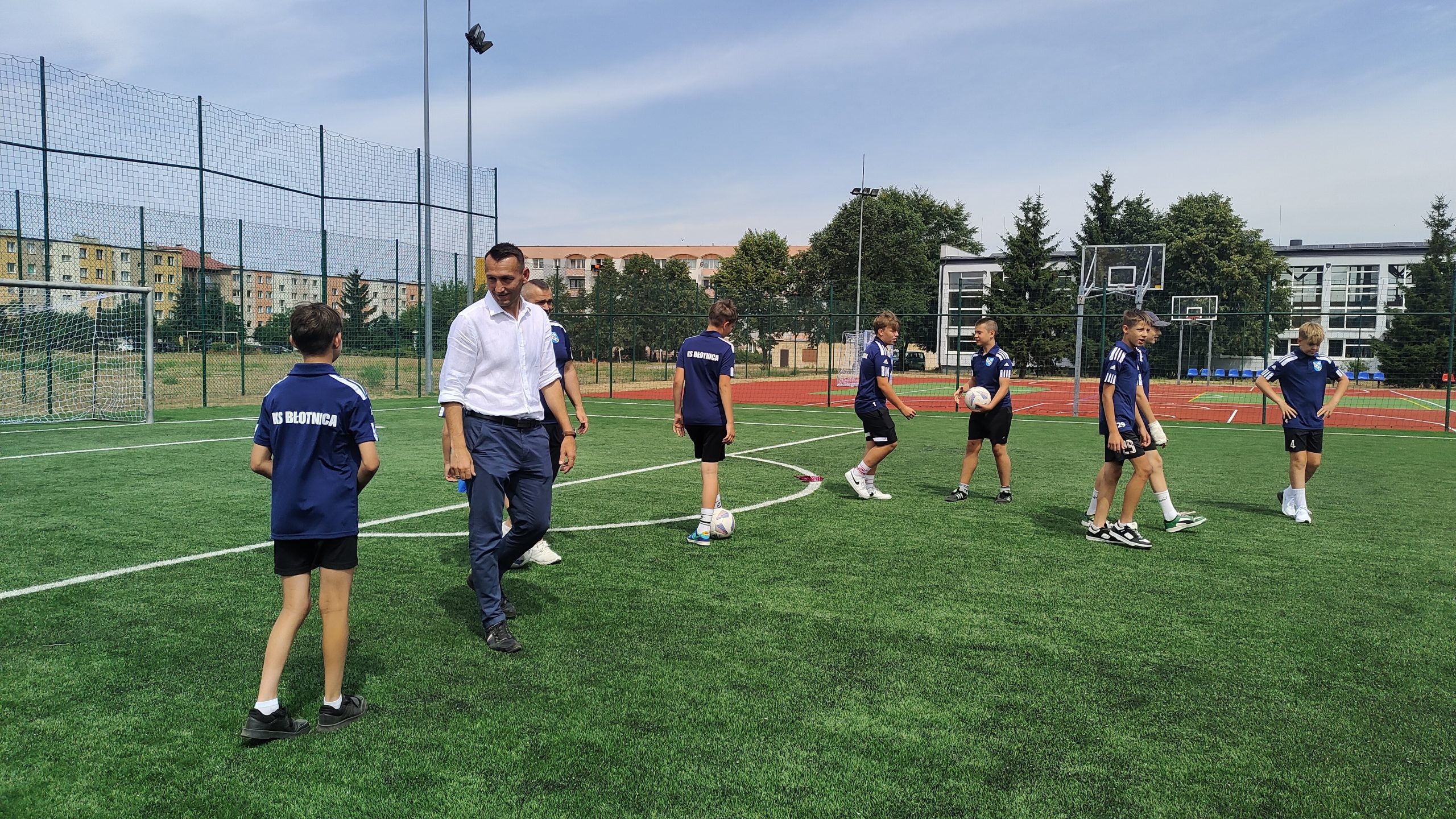 Spotkanie z Mateuszem Wieteską reprezentantem Polski w piłce nożnej