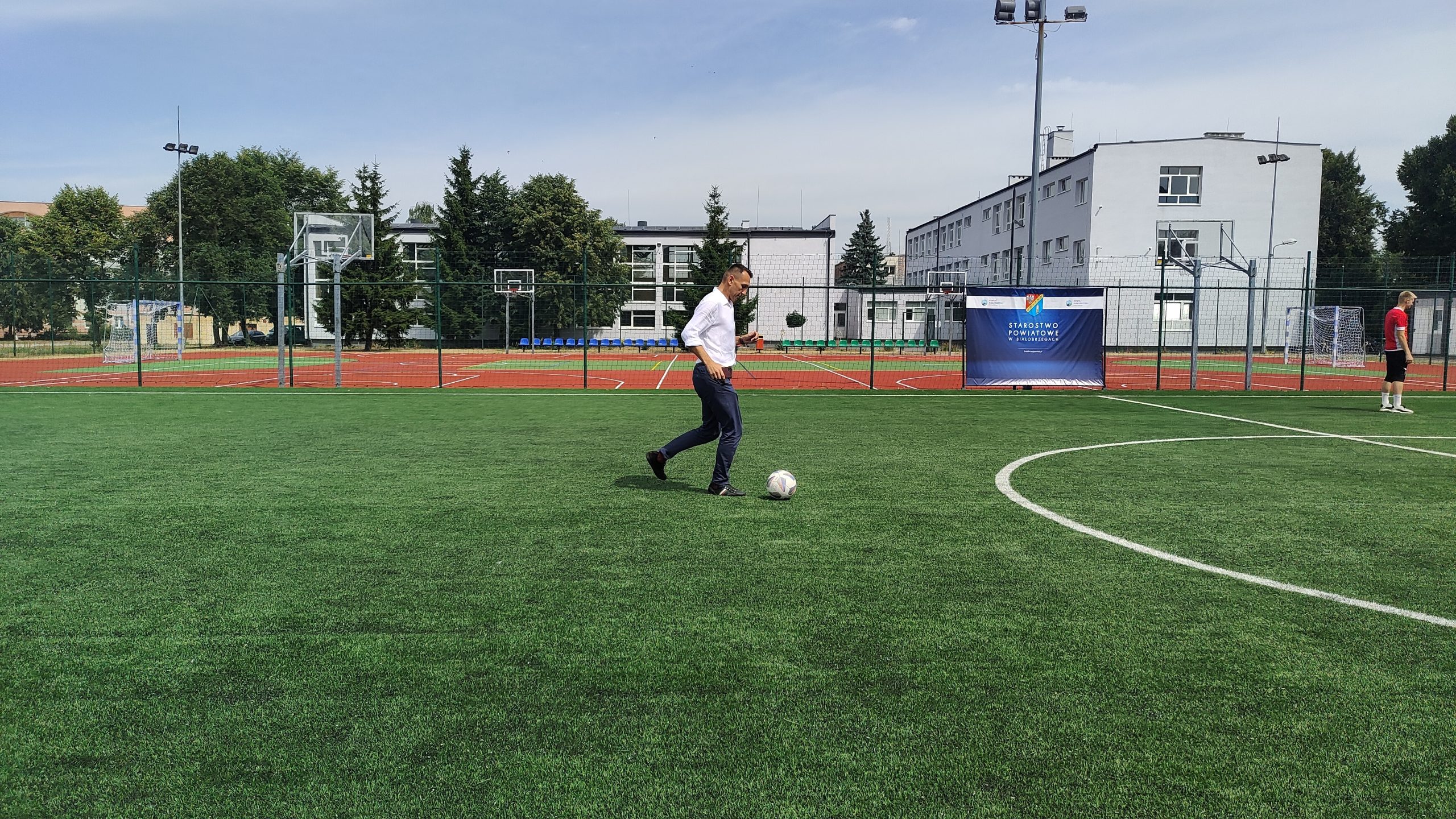 Spotkanie z Mateuszem Wieteską reprezentantem Polski w piłce nożnej