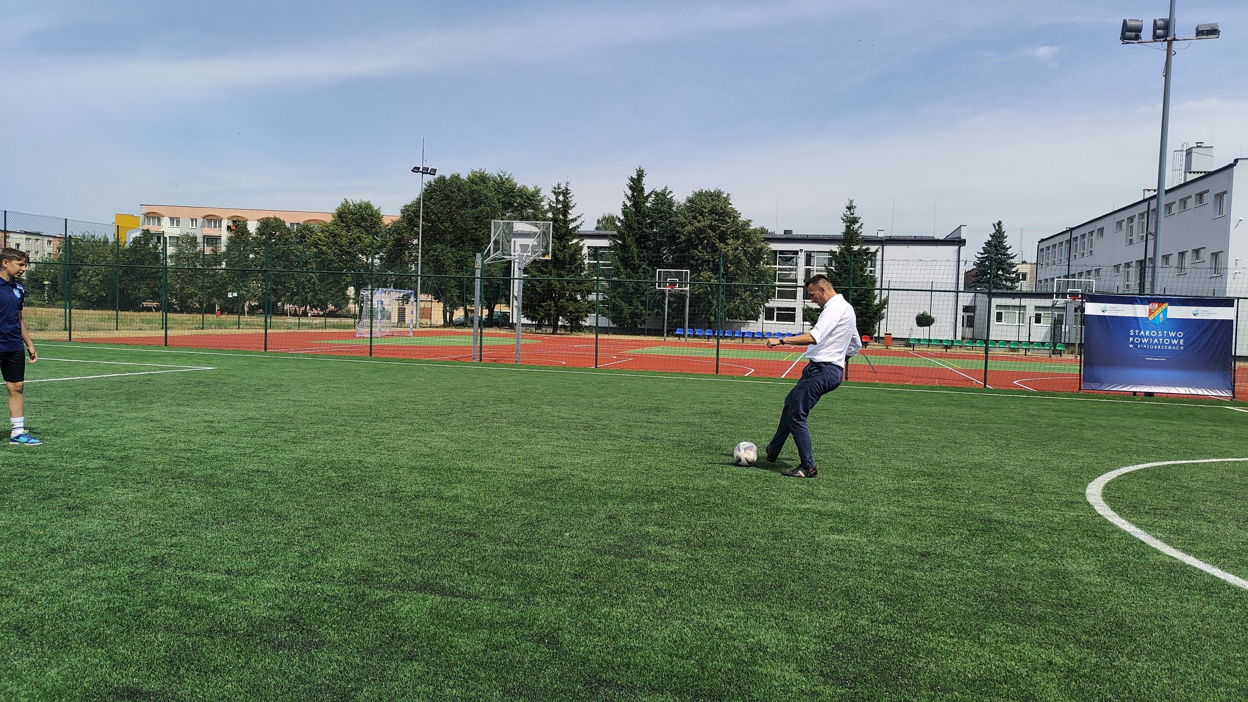 Spotkanie z Mateuszem Wieteską reprezentantem Polski w piłce nożnej