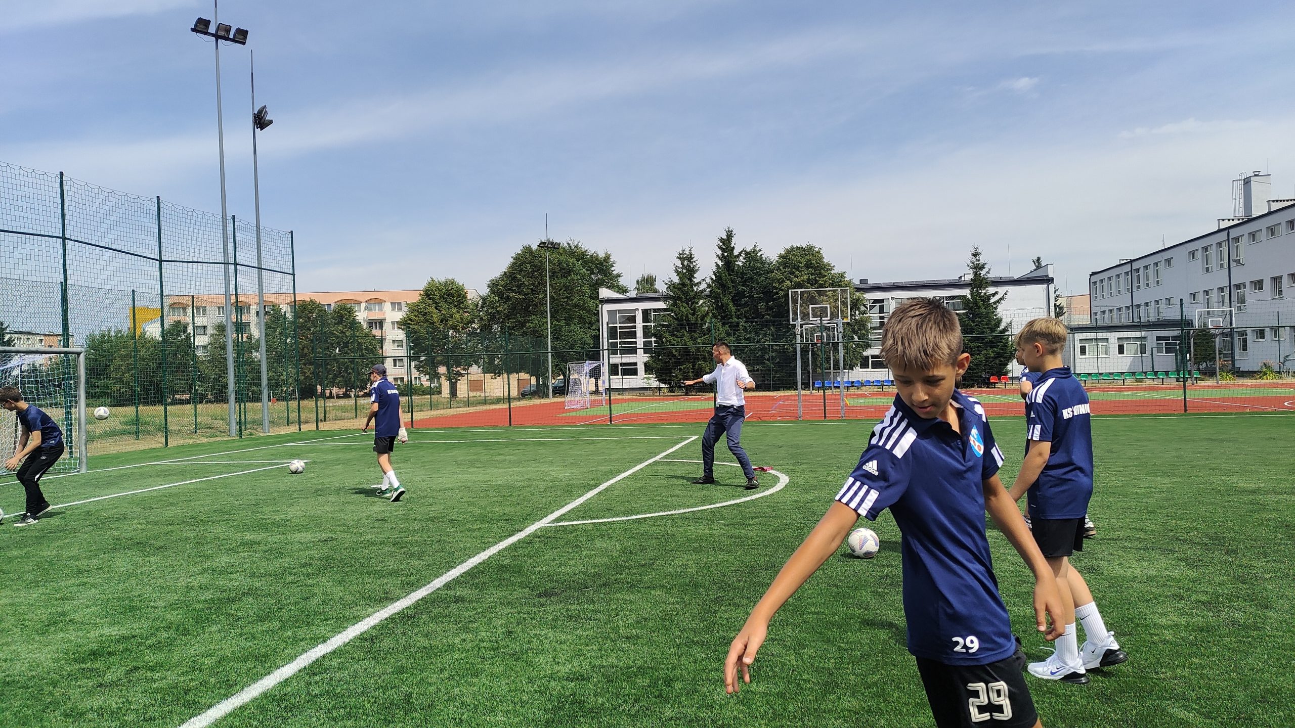 Spotkanie z Mateuszem Wieteską reprezentantem Polski w piłce nożnej