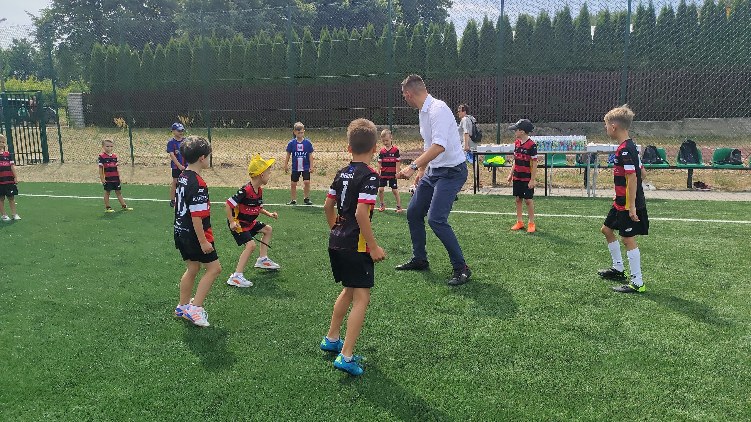 Spotkanie z Mateuszem Wieteską reprezentantem Polski w piłce nożnej