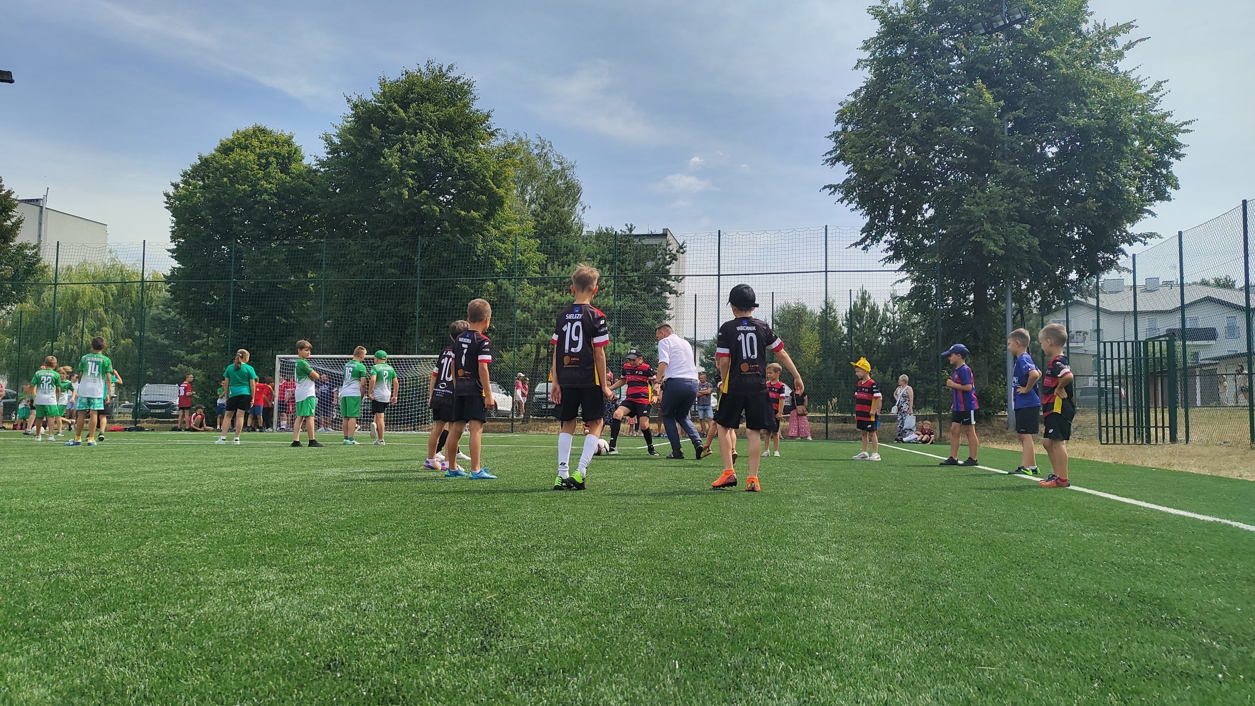 Spotkanie z Mateuszem Wieteską reprezentantem Polski w piłce nożnej