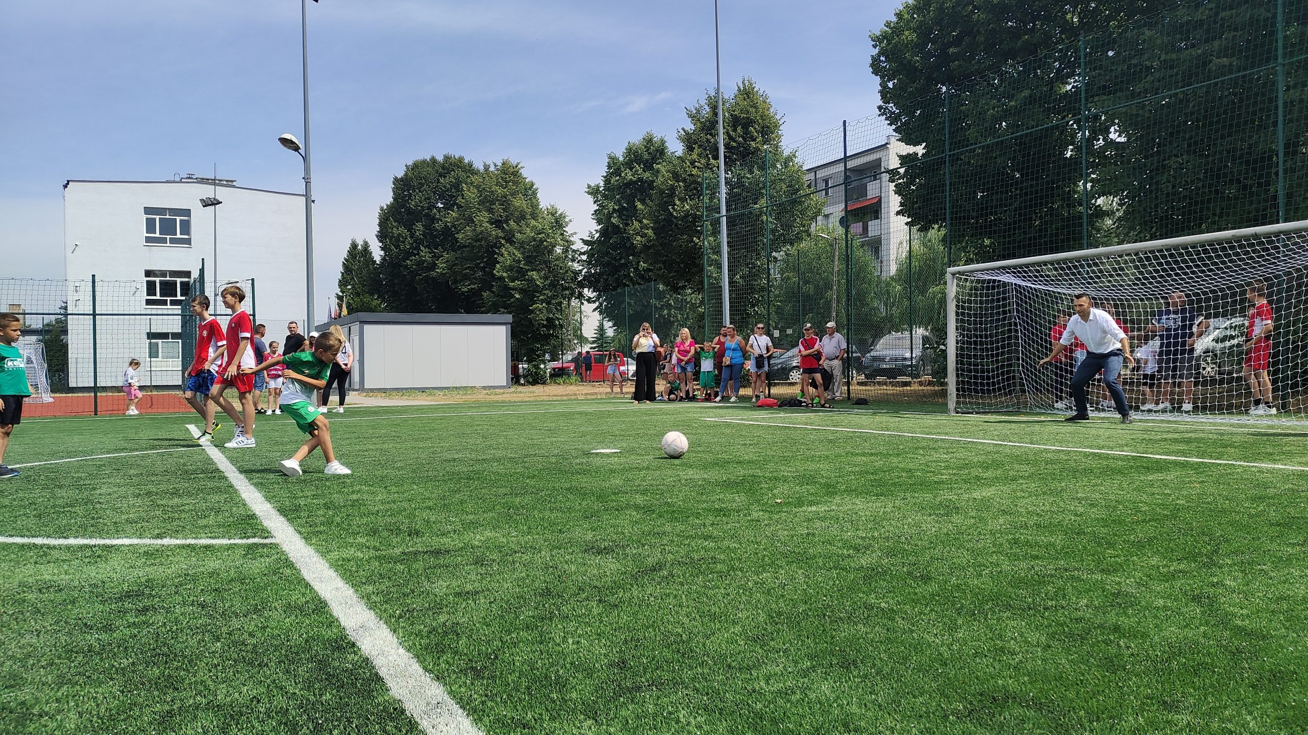 Spotkanie z Mateuszem Wieteską reprezentantem Polski w piłce nożnej