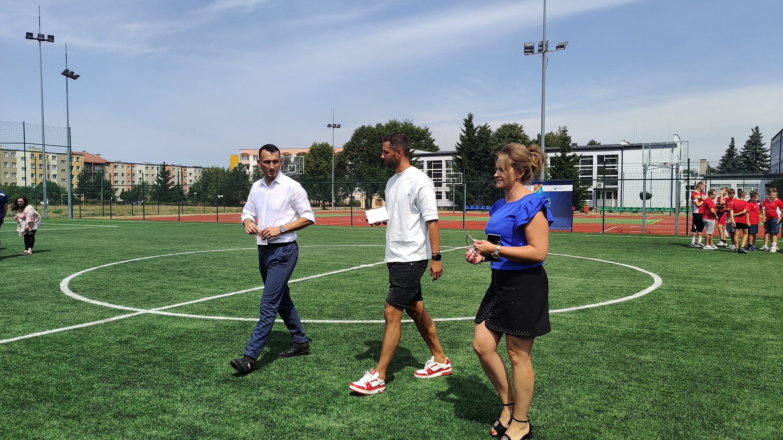 Spotkanie z Mateuszem Wieteską reprezentantem Polski w piłce nożnej