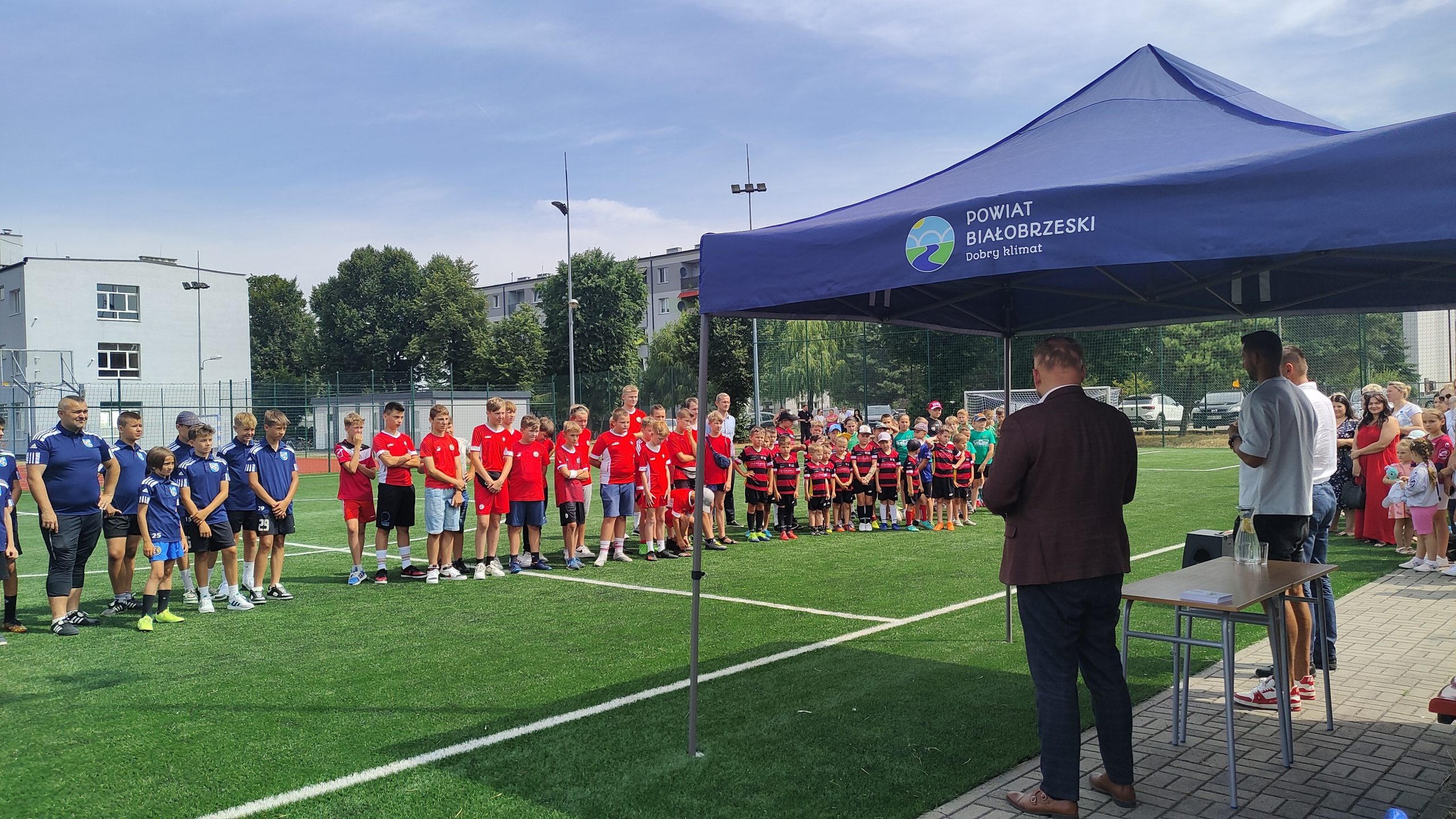 Spotkanie z Mateuszem Wieteską reprezentantem Polski w piłce nożnej