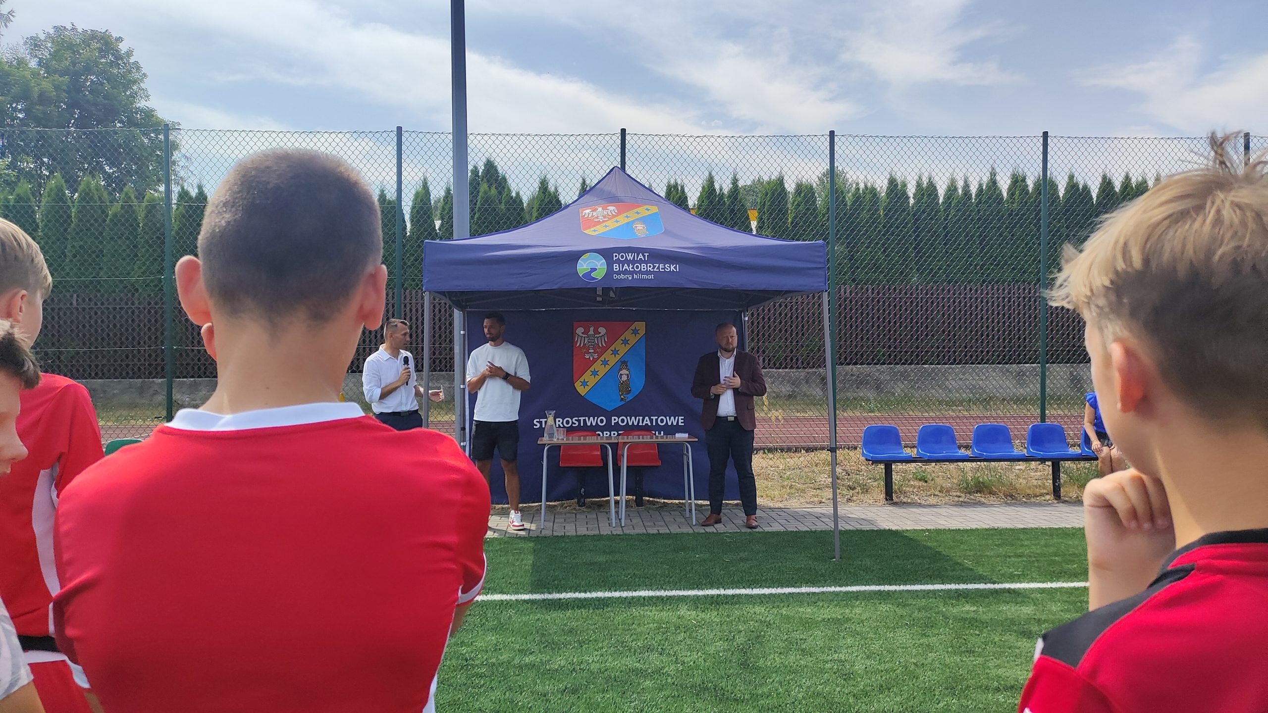 Spotkanie z Mateuszem Wieteską reprezentantem Polski w piłce nożnej