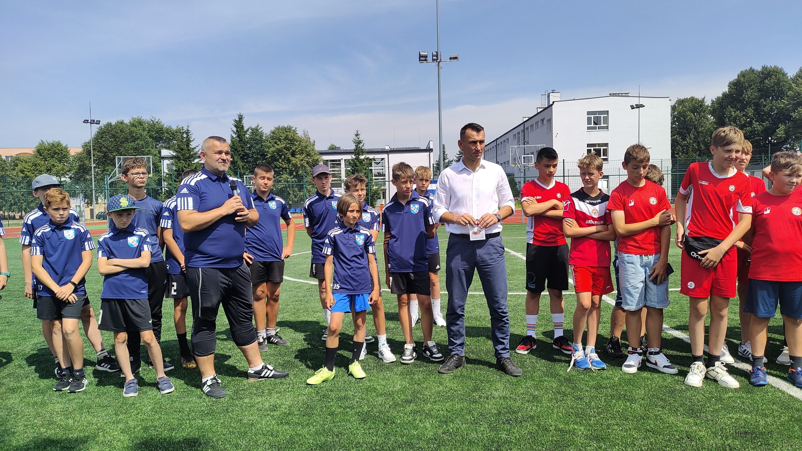 Spotkanie z Mateuszem Wieteską reprezentantem Polski w piłce nożnej