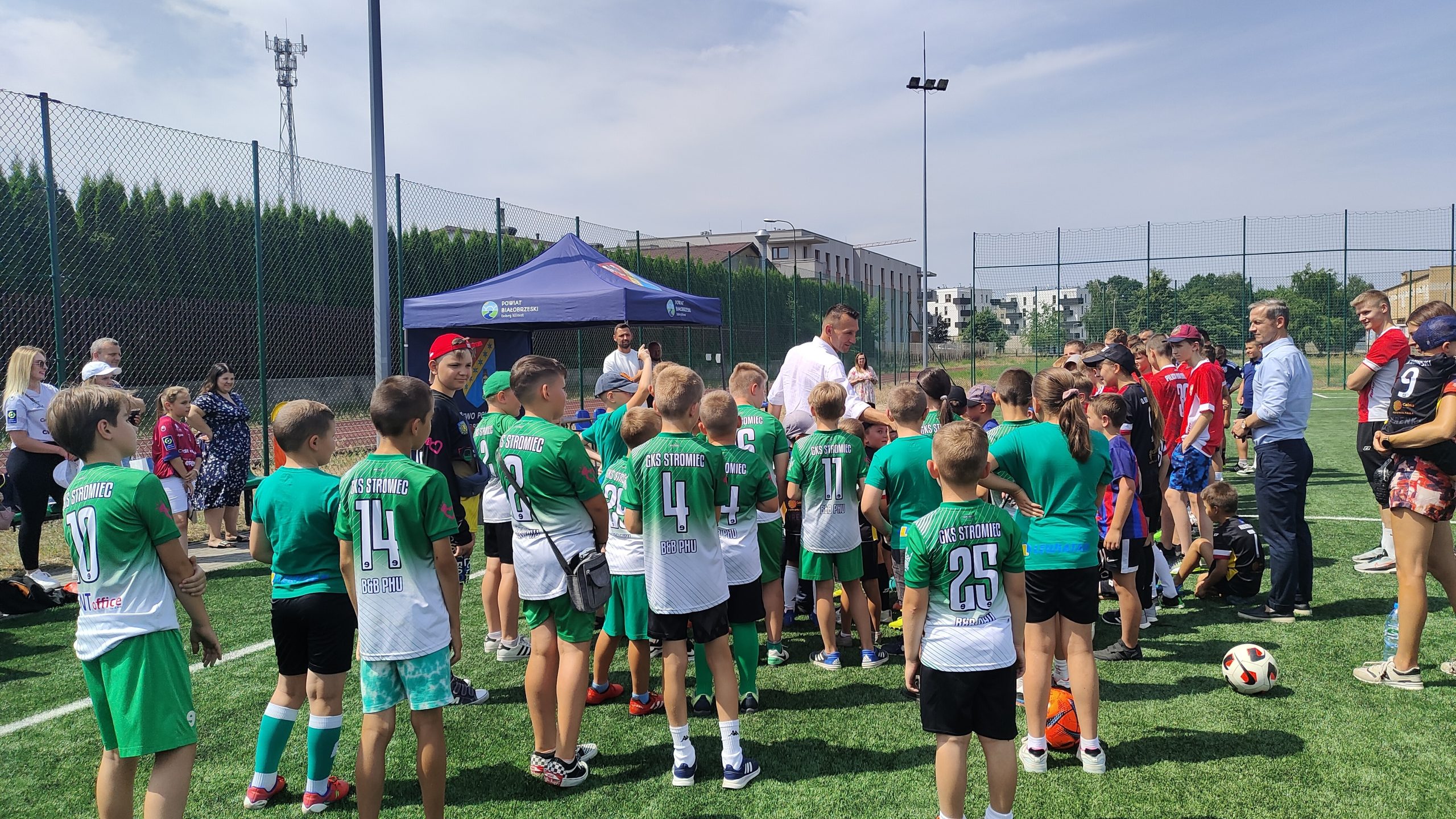 Spotkanie z Mateuszem Wieteską reprezentantem Polski w piłce nożnej