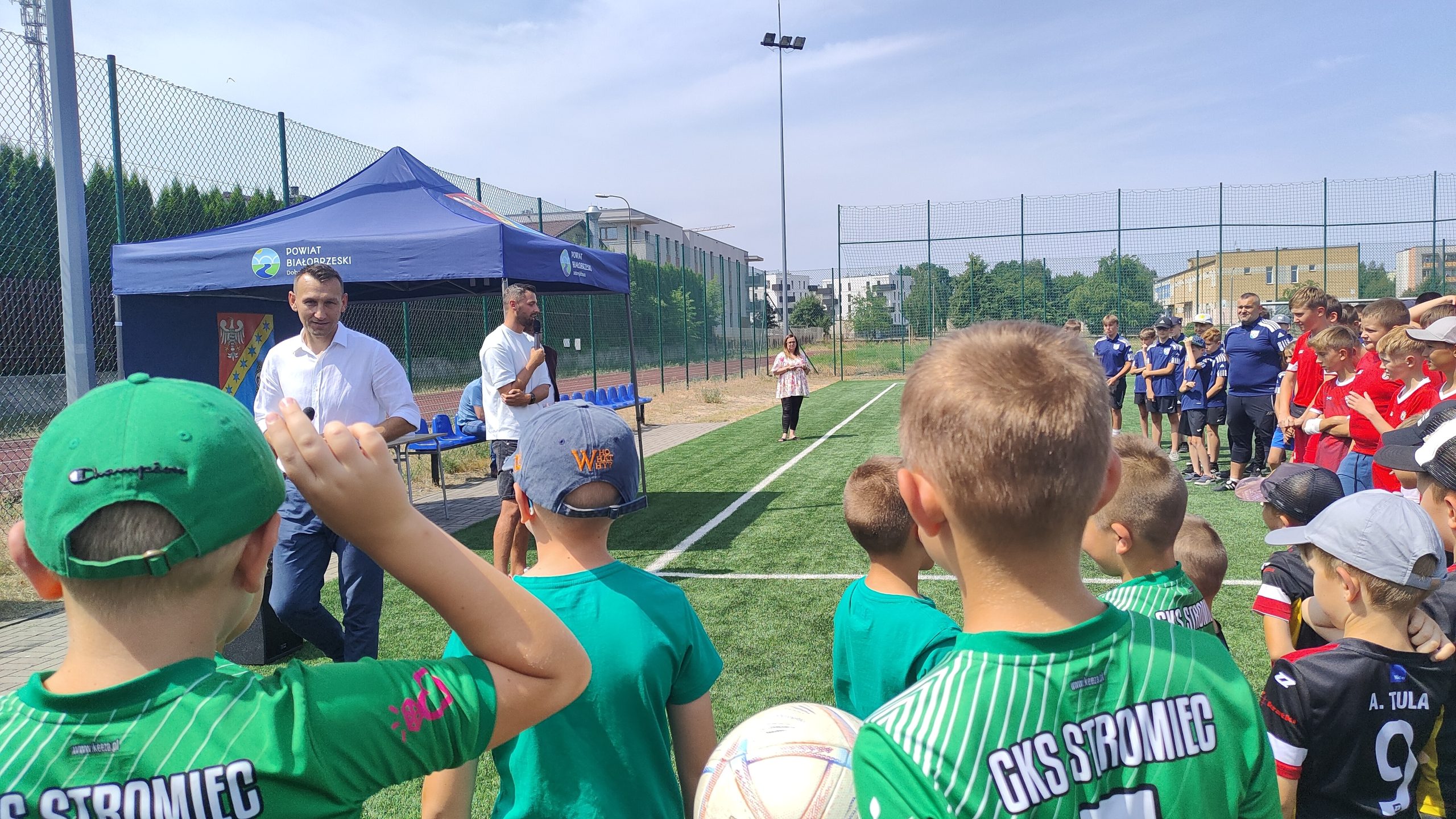 Spotkanie z Mateuszem Wieteską reprezentantem Polski w piłce nożnej