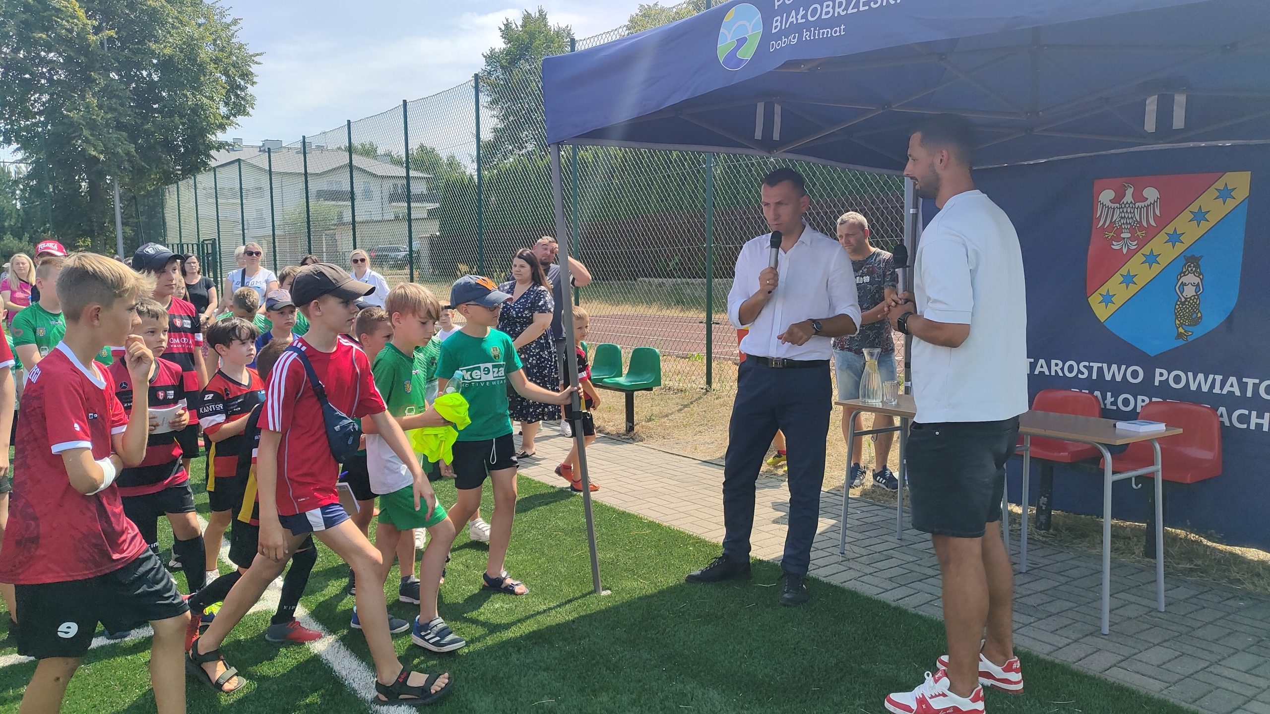 Spotkanie z Mateuszem Wieteską reprezentantem Polski w piłce nożnej
