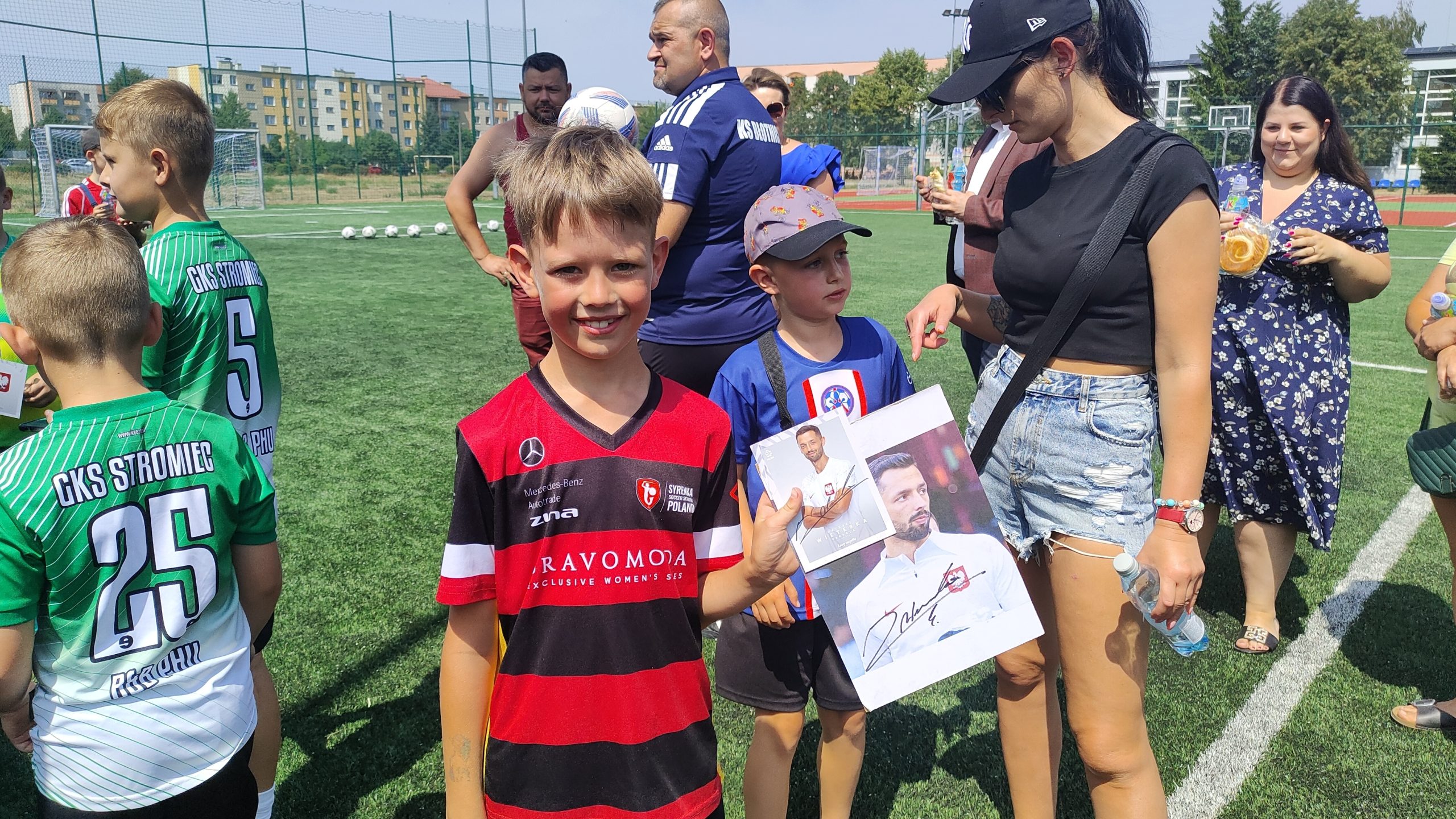 Spotkanie z Mateuszem Wieteską reprezentantem Polski w piłce nożnej