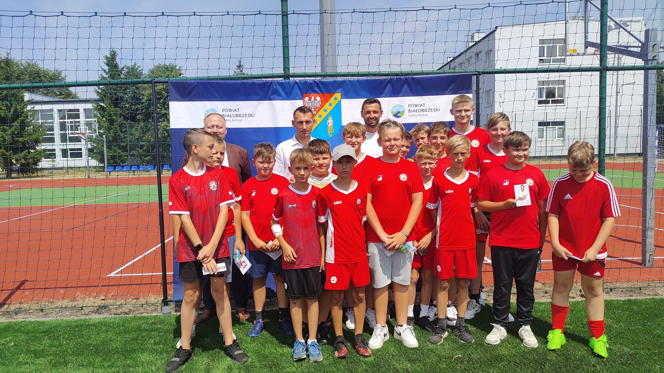 Spotkanie z Mateuszem Wieteską reprezentantem Polski w piłce nożnej