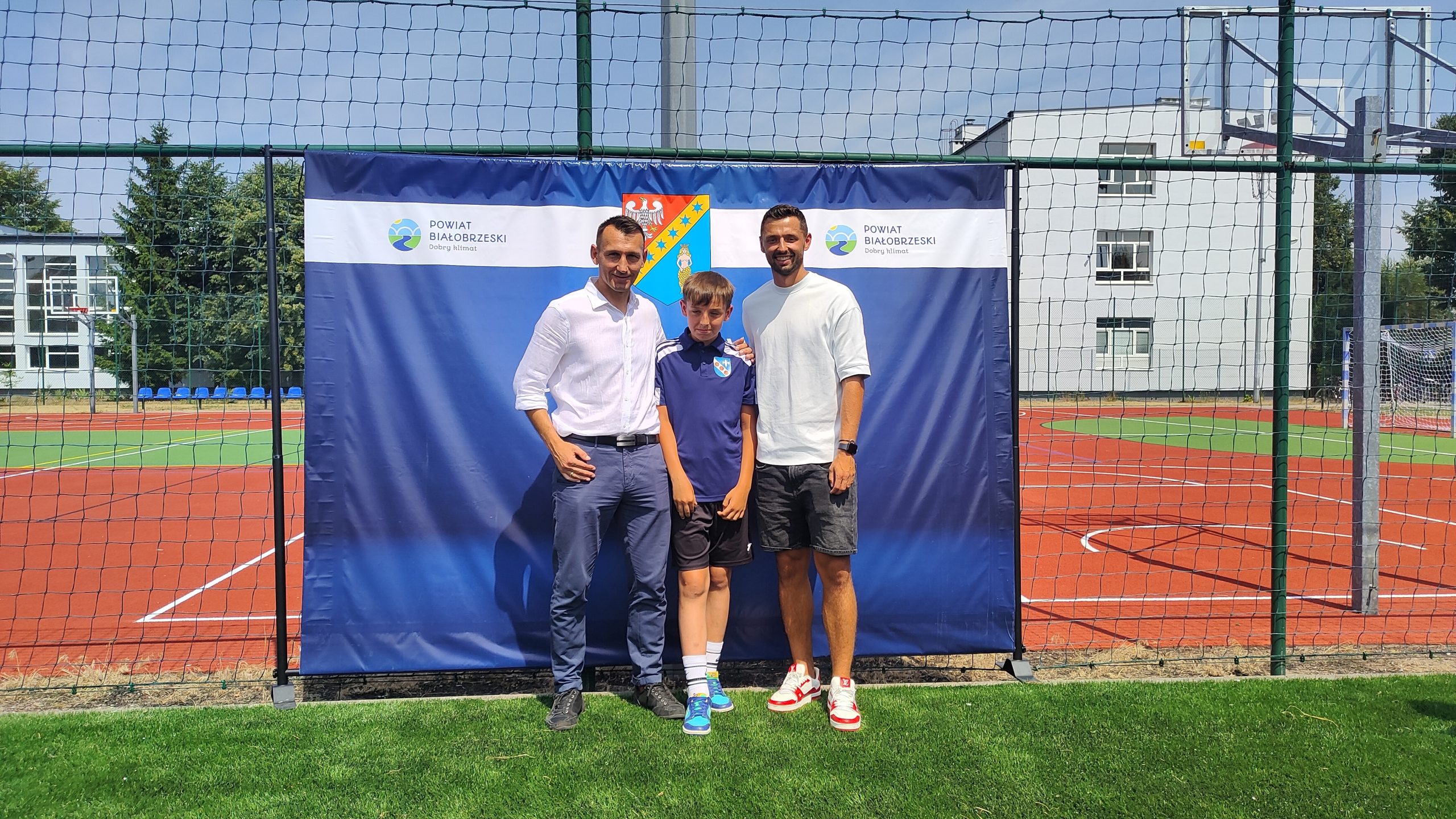 Spotkanie z Mateuszem Wieteską reprezentantem Polski w piłce nożnej