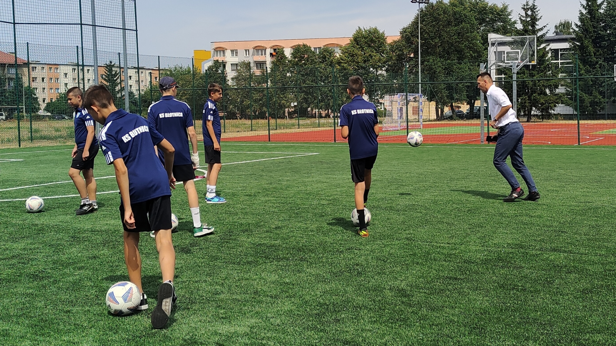 Spotkanie z Mateuszem Wieteską reprezentantem Polski w piłce nożnej