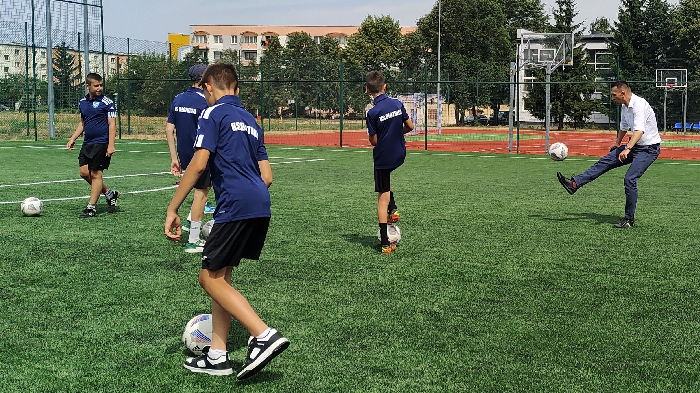 Spotkanie z Mateuszem Wieteską reprezentantem Polski w piłce nożnej