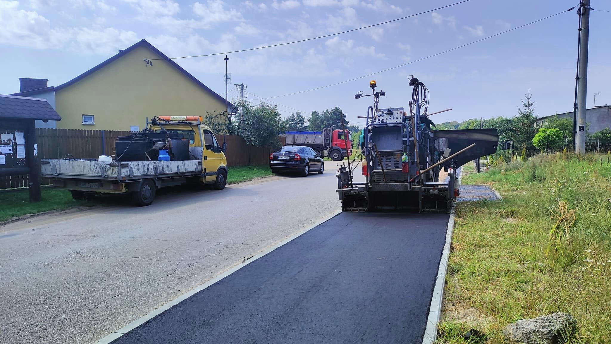 przebudowa drogi relacji Sucha - Stawiszyn