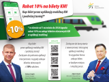 10% tańsze bilety KM - promocja