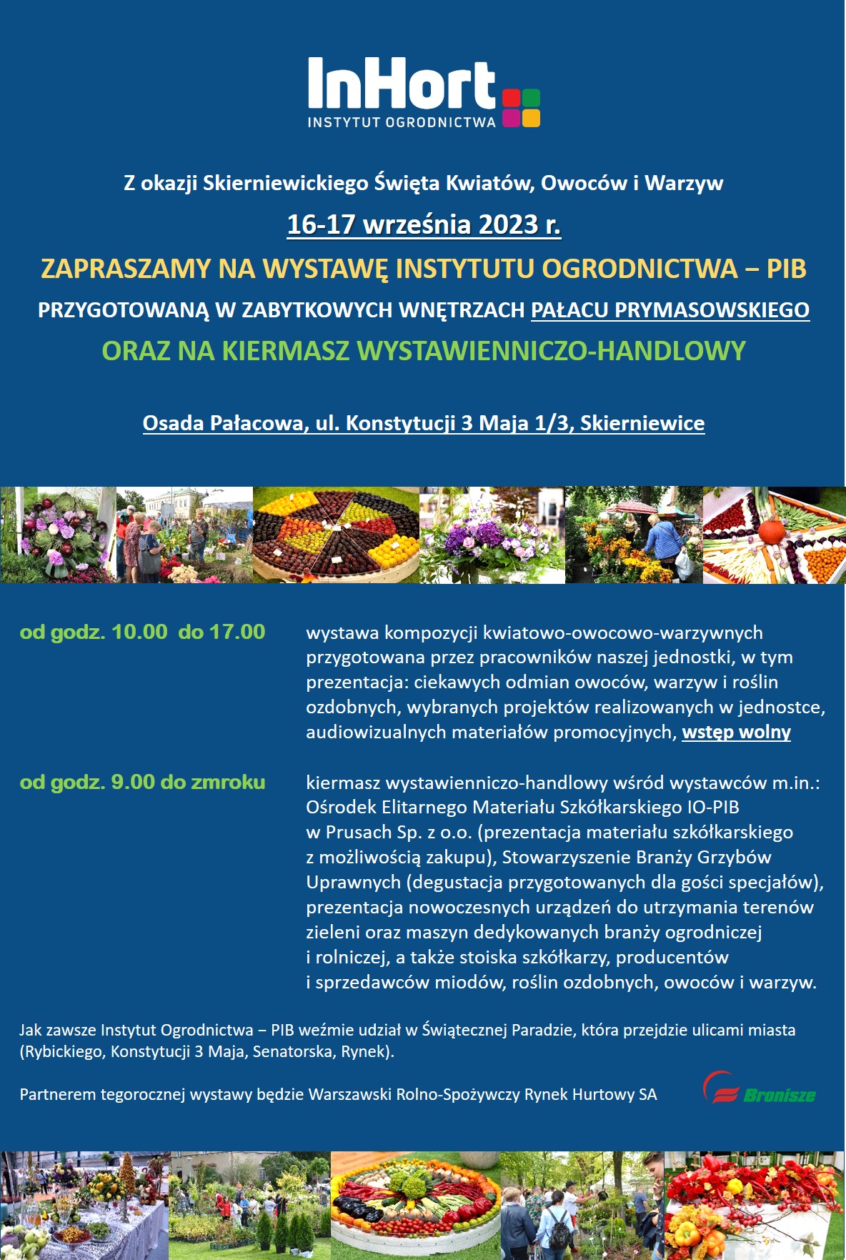 Święto Kwiatów Owoców i Warzyw.