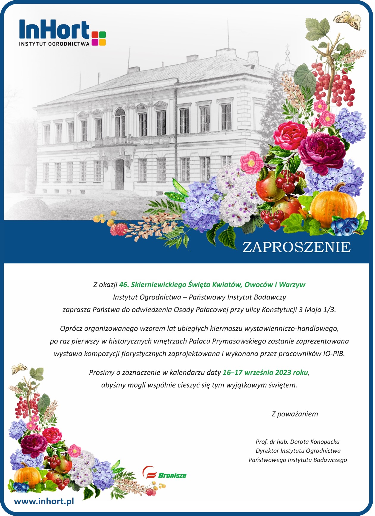 Święto Kwiatów Owoców i Warzyw.