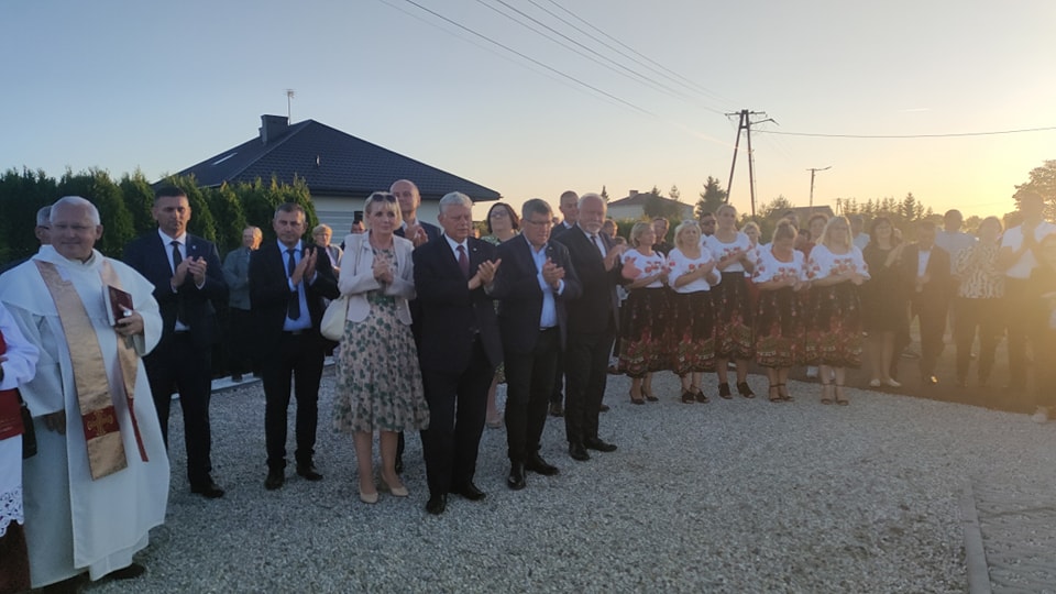 Uroczyste otwarcie drogi powiatowej relacji Stara Błotnica - Kadłubska Wola - Młodynie Górne