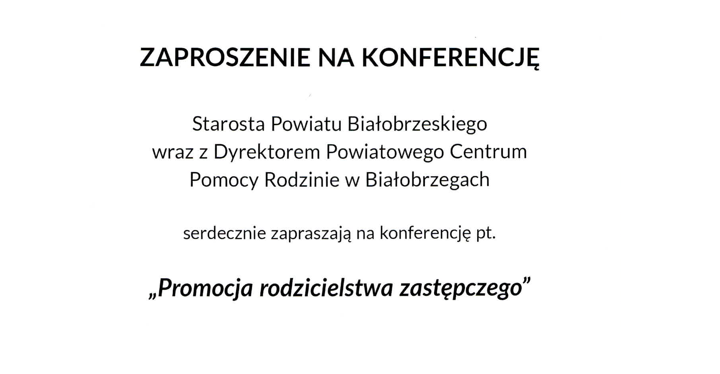 "Promocja rodzicielstwa zastępczego "