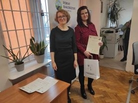 UROCZYSTE ROZDANIE NAGRÓD W I POWIATOWYM KONKURSIE LITERACKIM ''ZAINSPIROWANI FREDRĄ"