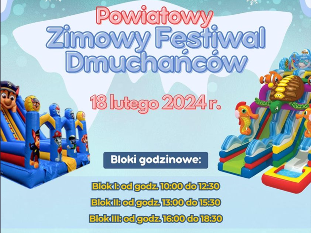 Przed nami Zimowy Festiwal Dmuchańców!