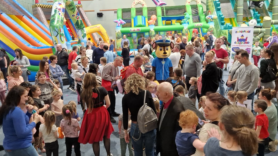 Pierwsza edycja Powiatowego Festiwalu Dmuchańców.