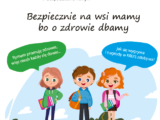 Konkurs dla dzieci na Rymowankę „Bezpiecznie na wsi mamy, bo o zdrowie dbamy”.