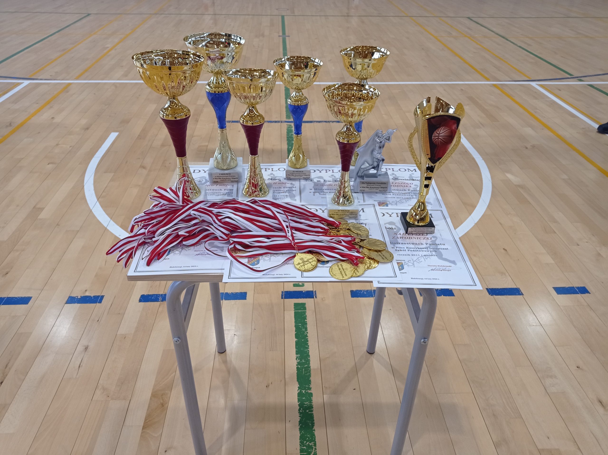 Mistrzostwa Powiatu w mini piłce koszykowej