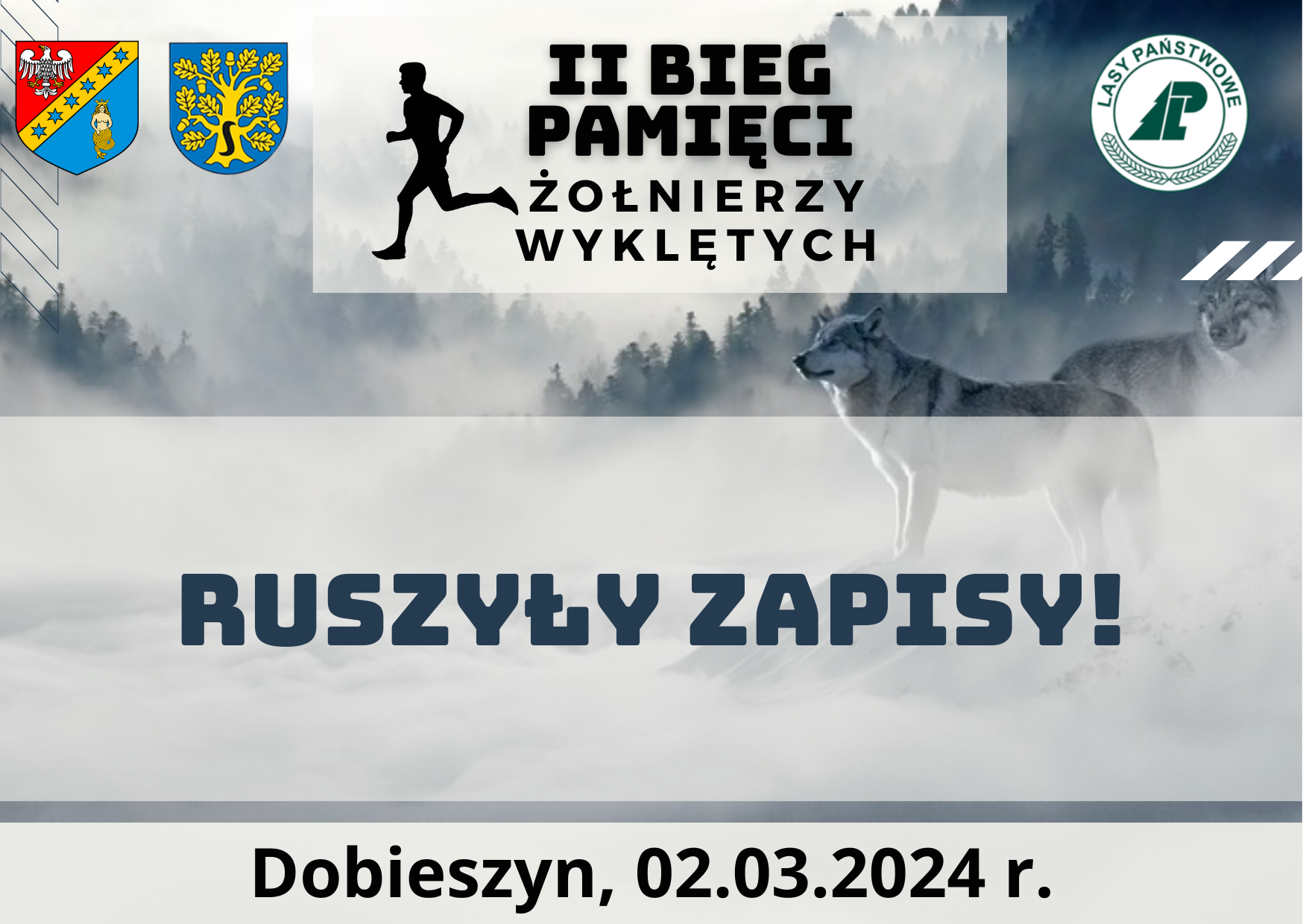 Ruszają zapisy na II Bieg Pamięci Żołnierzy Wyklętych.