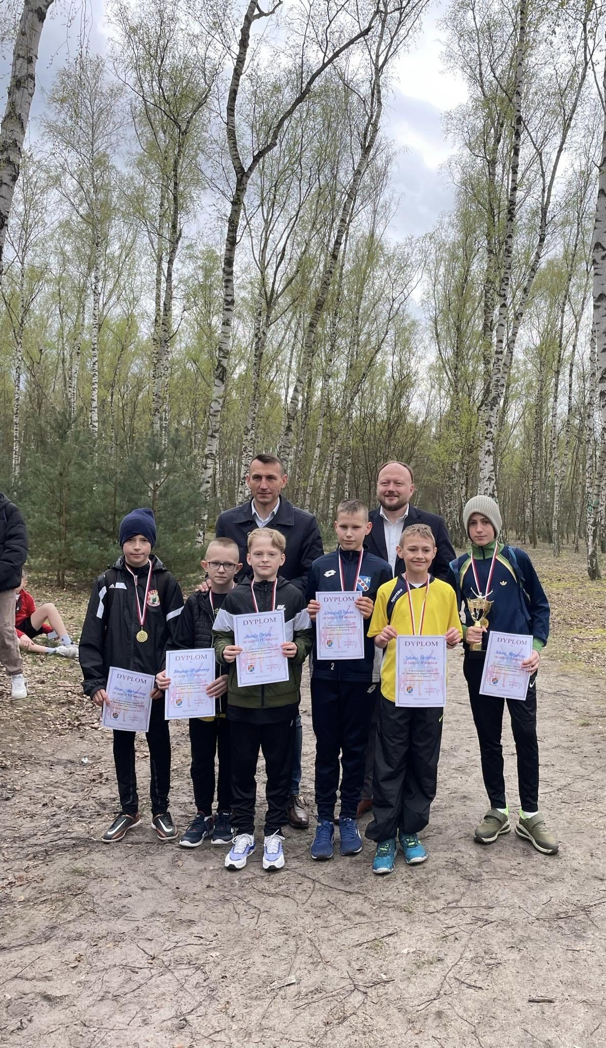 Mistrzostwa Powiatu w indywidualnych biegach przełajowych uczniów szkół podstawowych