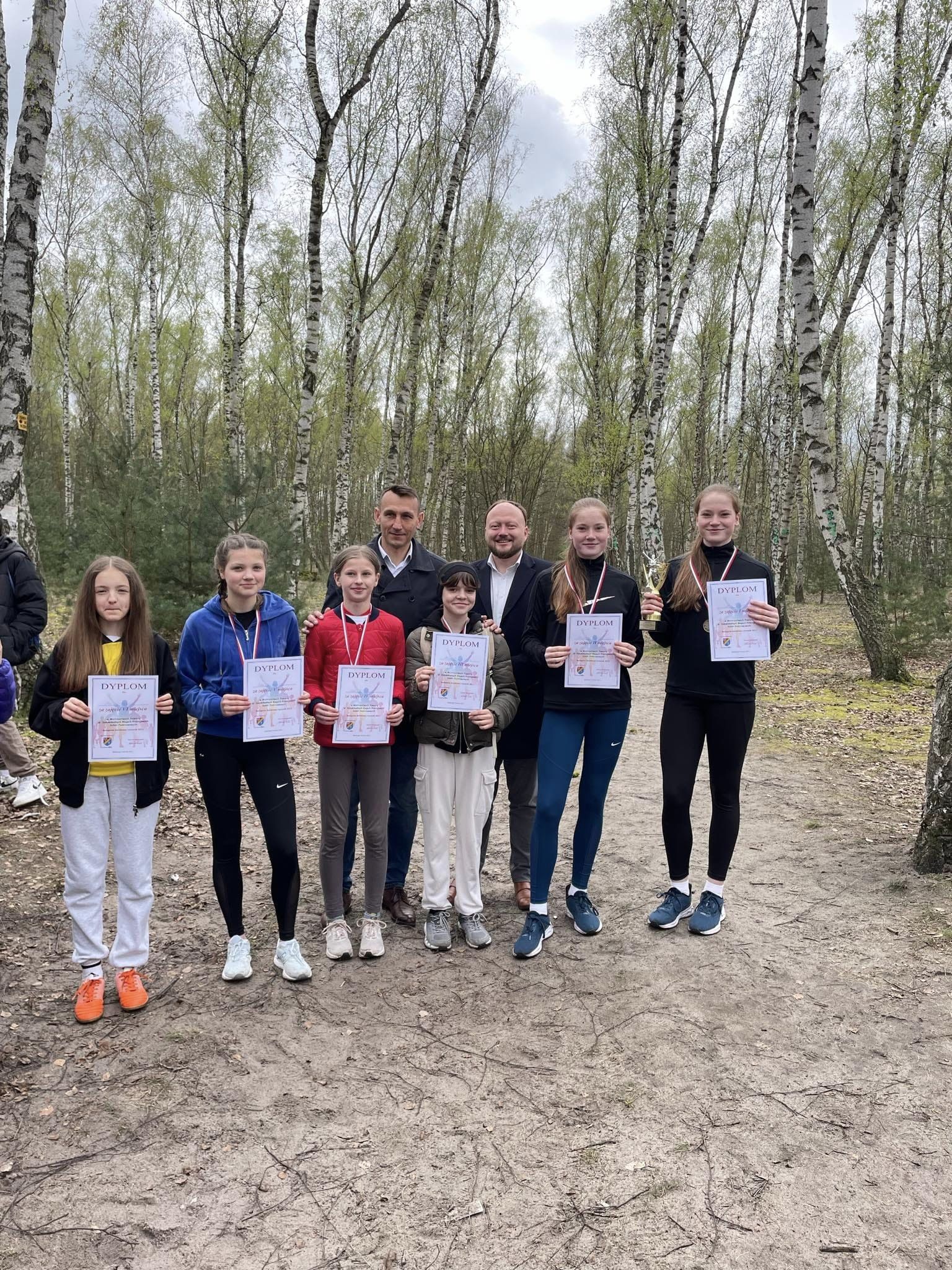 Mistrzostwa Powiatu w indywidualnych biegach przełajowych uczniów szkół podstawowych
