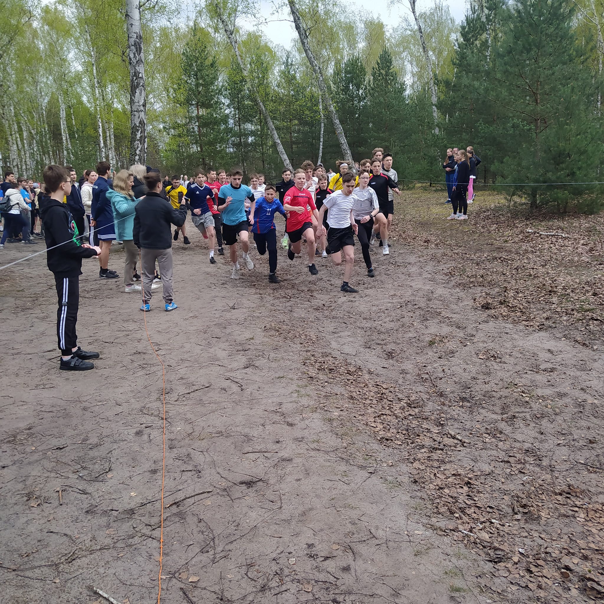 Mistrzostwa Powiatu w indywidualnych biegach przełajowych uczniów szkół podstawowych