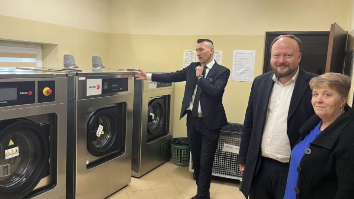 Nowe wyposażenie w Domu Pomocy Społecznej w Niedabylu.