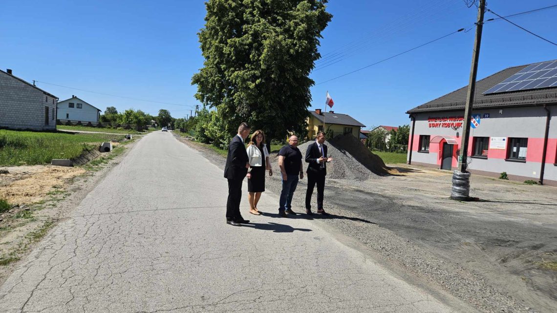 Trwa Przebudowa drogi Powiatowej Siemiradz - Stary Kobylnik