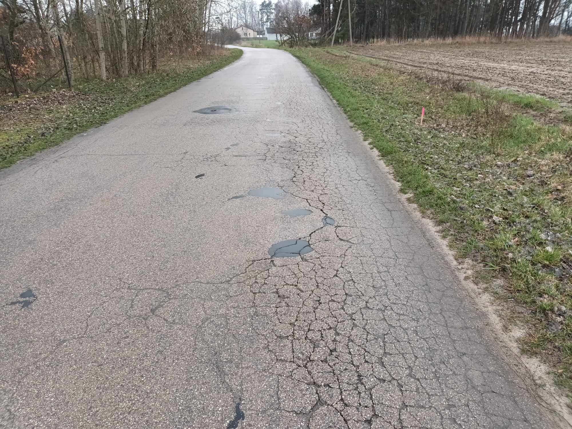 Trwa Przebudowa drogi Powiatowej Siemiradz - Stary Kobylnik