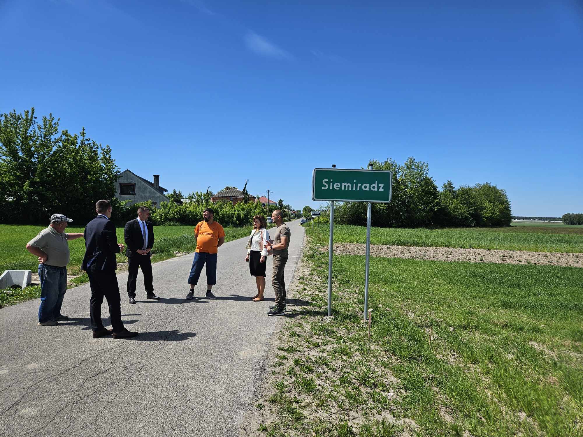 Trwa Przebudowa drogi Powiatowej Siemiradz - Stary Kobylnik