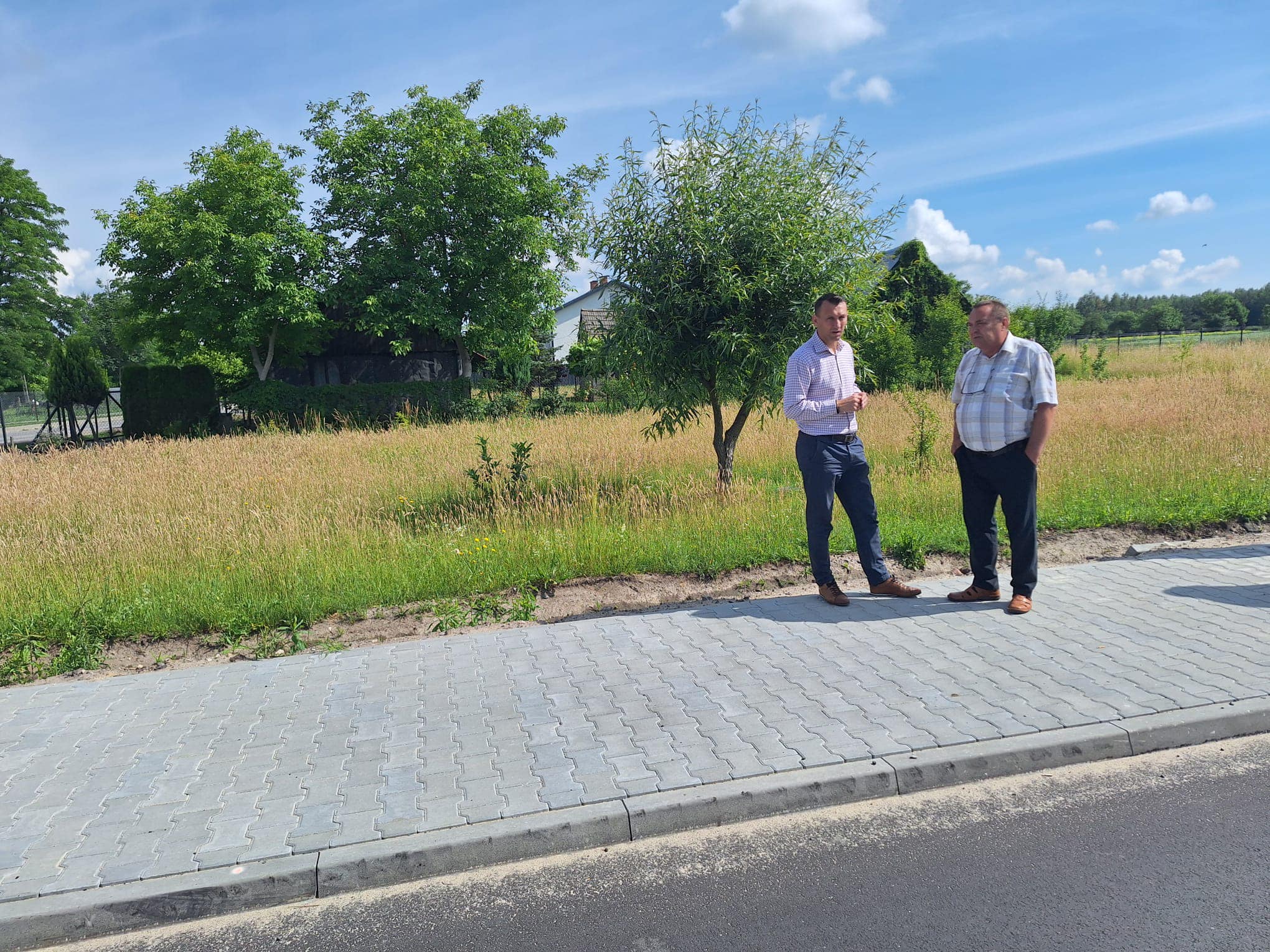 14 czerwca, odbył się odbiór techniczny prac prowadzonych na odcinku drogi powiatowej relacji Stromiec - Ksawerów Nowy.